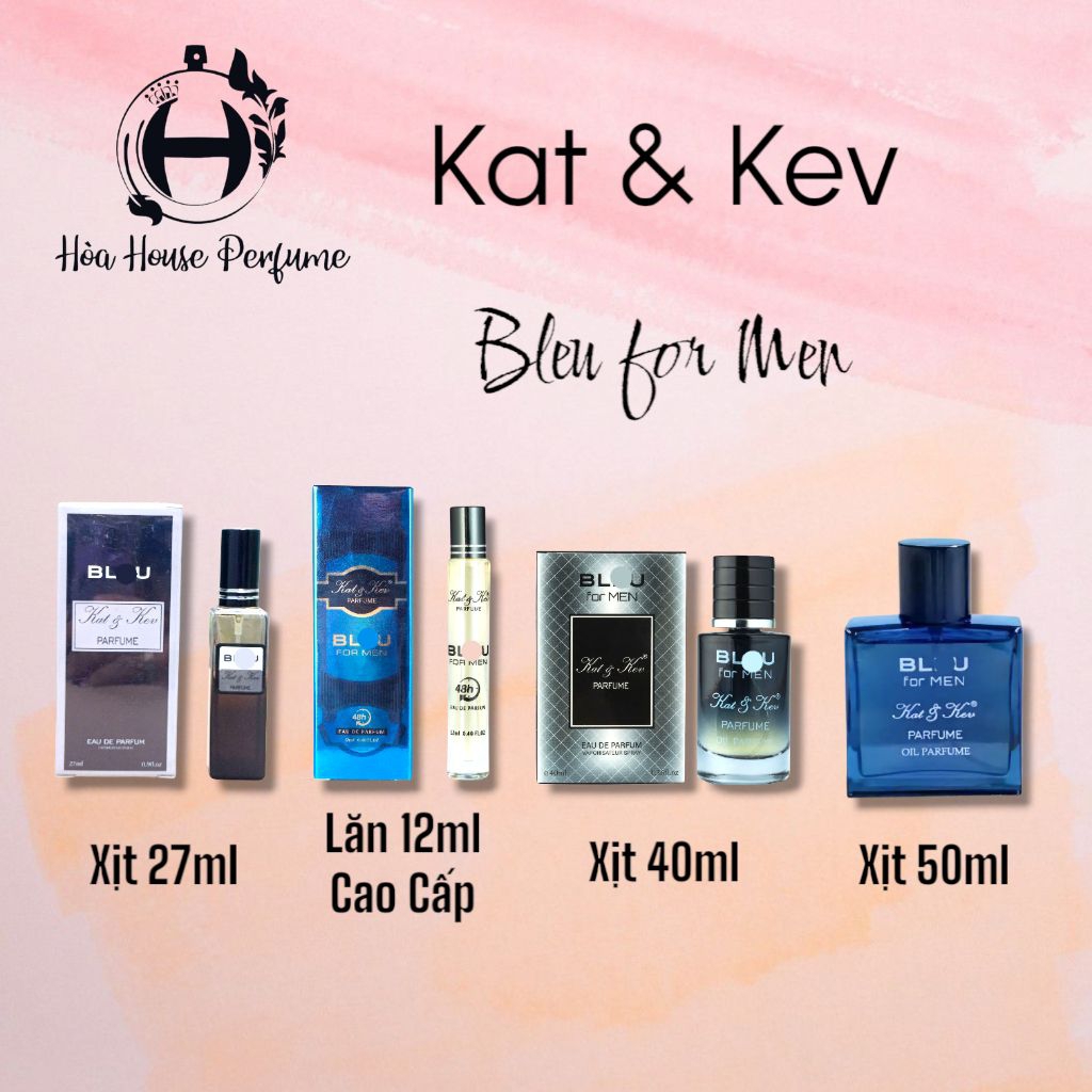 Tinh dầu Kat & Kev - Blu For Men