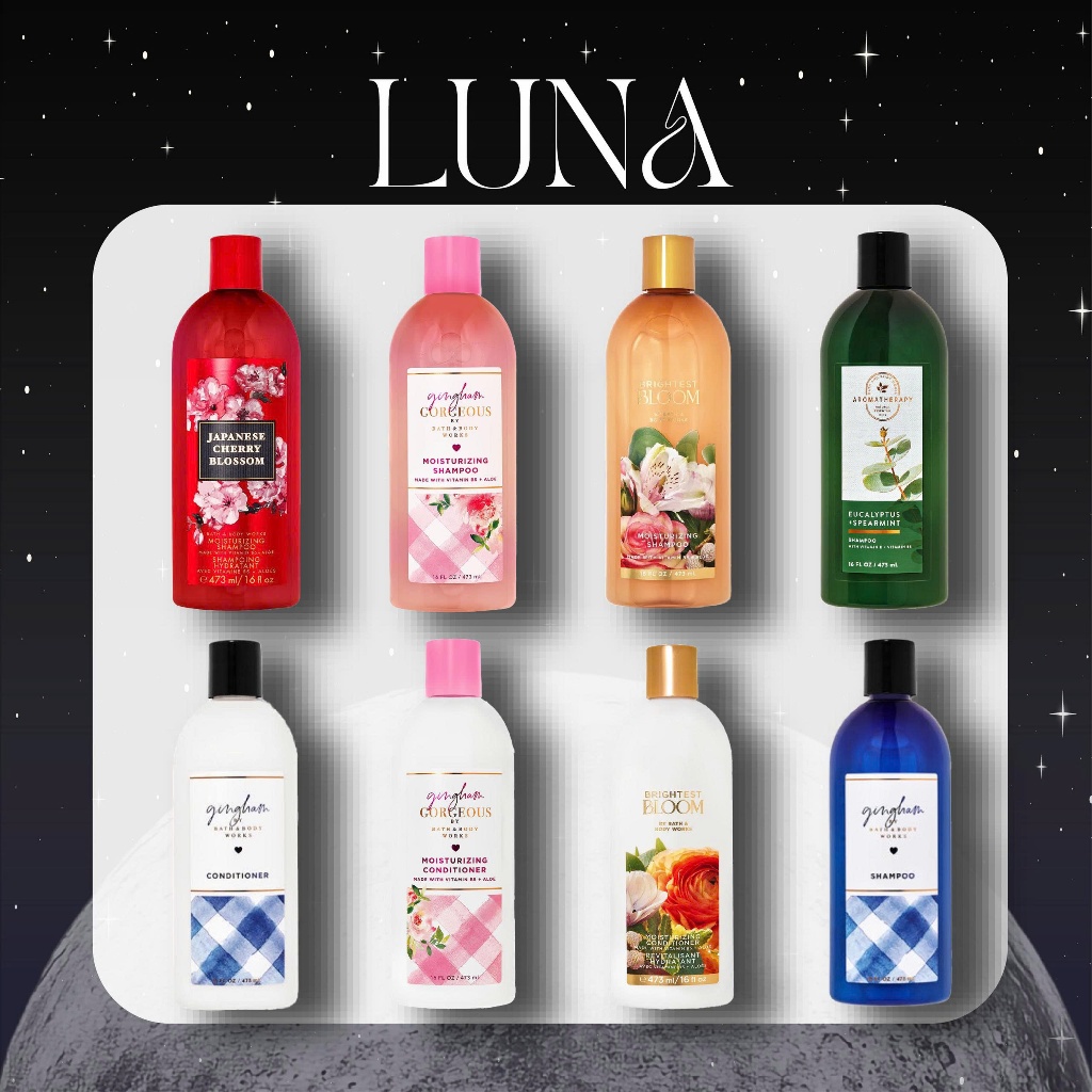 Dầu Gội & Xả Shampoo & Conditioner Bath And Body Work 473ml