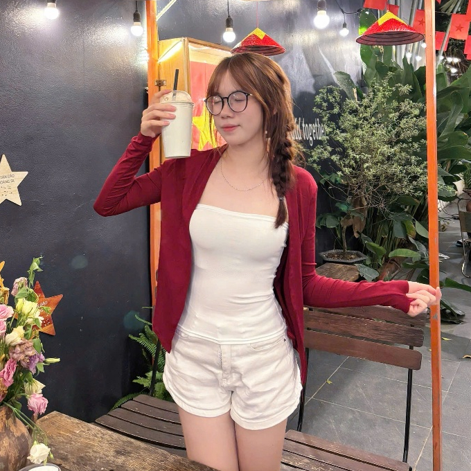 (Tặng Kèm Áo Quây) Áo Khoác Cardigan Basic Hàn Quốc Chất Thun Cao Cấp Dáng Vừa Hót 2025 | BigBuy360 - bigbuy360.vn