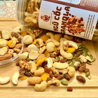 1kg Ngũ cốc granola siêu hạt - Ngũ cốc ăn sáng tiện lợi giàu dinh dưỡng tốt cho sức khỏe