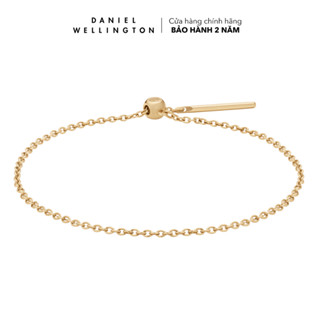  Vòng tay lắc tay Daniel Wellington Gắn Charm - Charm Chain Bracelet 185mm màu Vàng DW00400393 