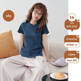 (Upgraded) Áo thun regular borib co dãn cao cấp Kitten Ribbed Tee - by ufo.thebasic