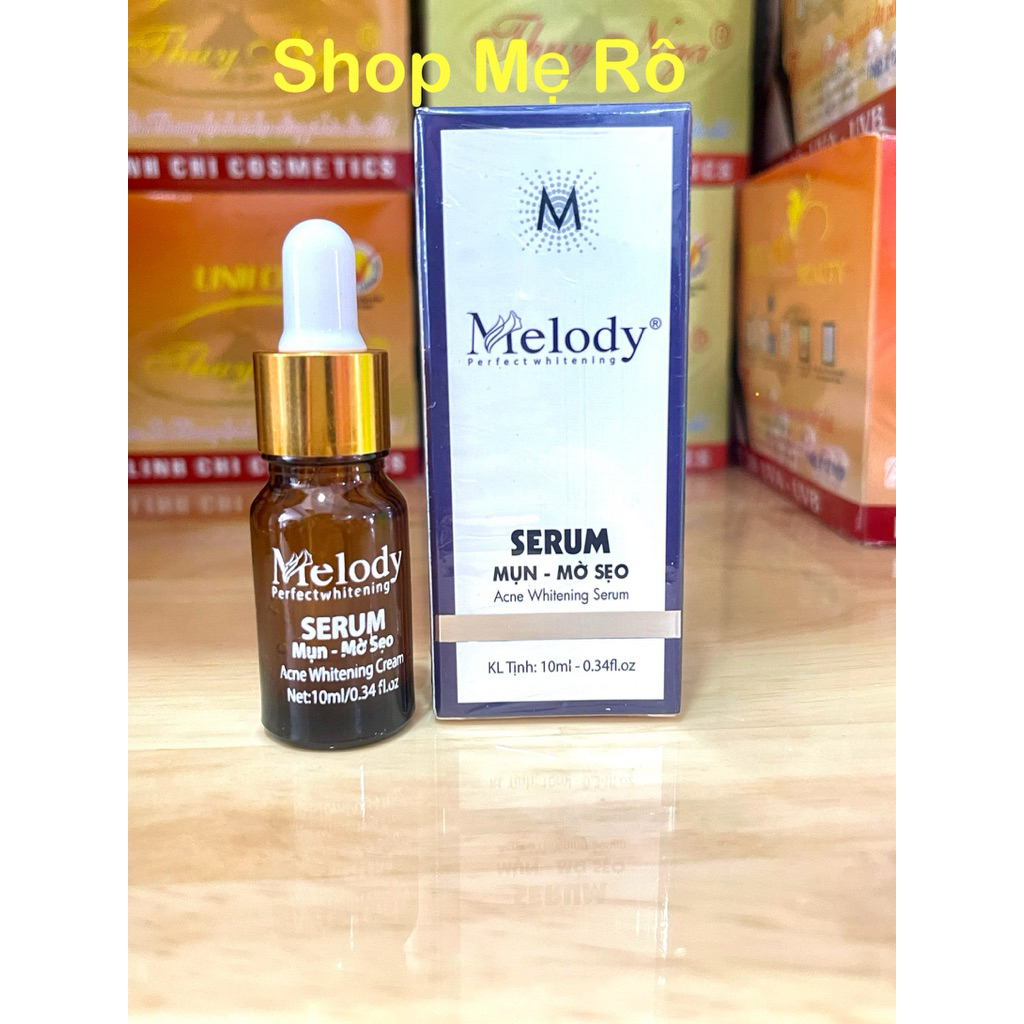 serum Melody hết mụn,mờ thâm,mờ sẹo chai 10ml
