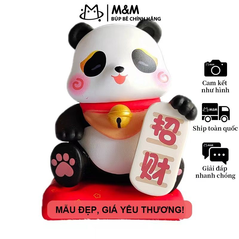 Gấu Trúc Panda Dễ Thương Blindbox Mô Hình Trang Trí Bàn, Quà Tặng Phong Thủy, Vật Phẩm Ô Tô Hà Nội