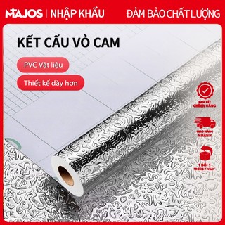 Cuộn Giấy Bạc Cách Nhiệt Chống Nóng, Không Thấm Nước Cao Cấp Dán Nhà Bếp Dễ Lau Chùi Vết Dầu Mỡ