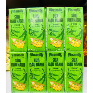  Lốc Sữa Đậu Nành Ít Đường Vị Truyền Thống Vinamilk 180ml x4 Hôp 