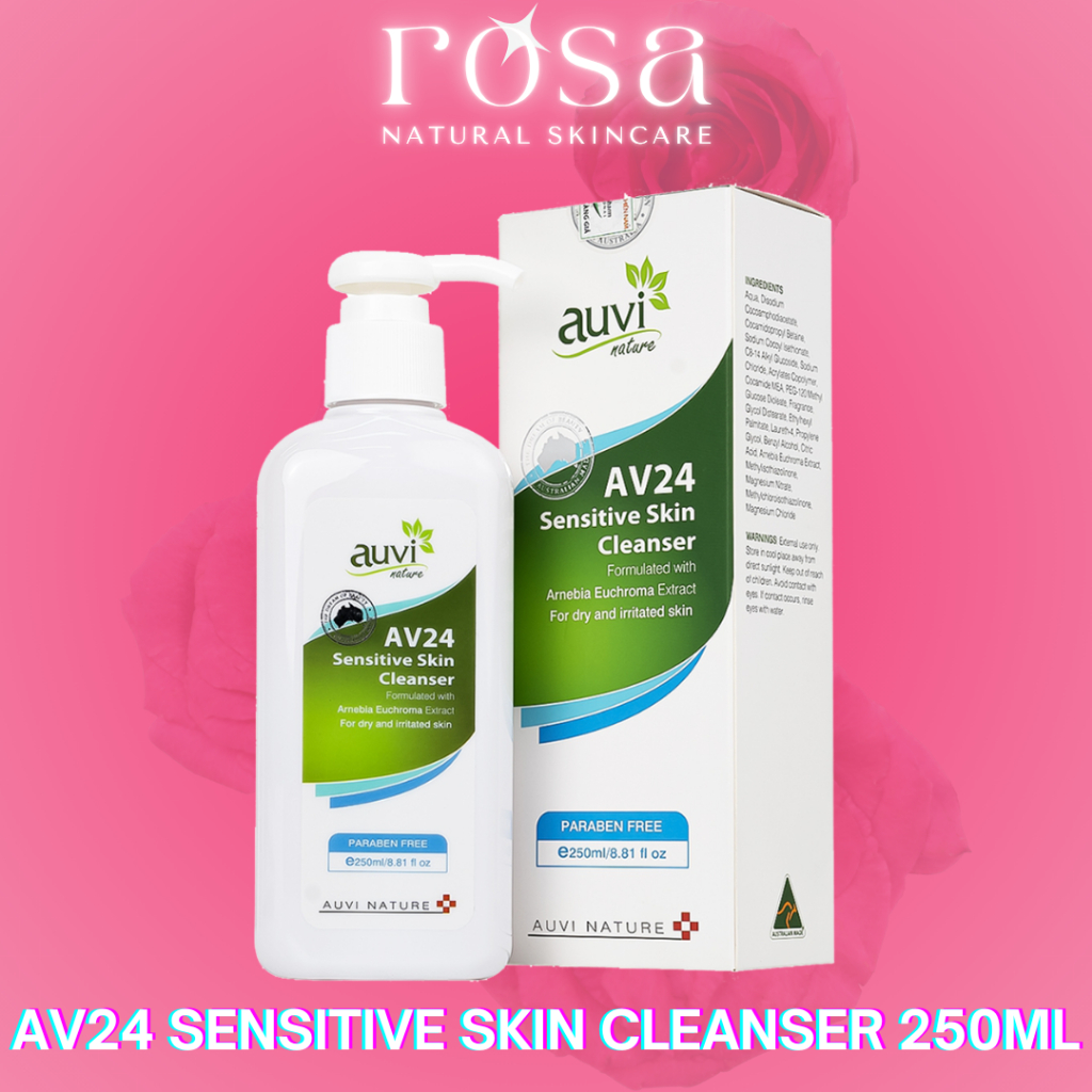 AUVI NATURE l Gel tắm giúp làm sạch và dưỡng ẩm AV24 Sensitive Skin Cleanser