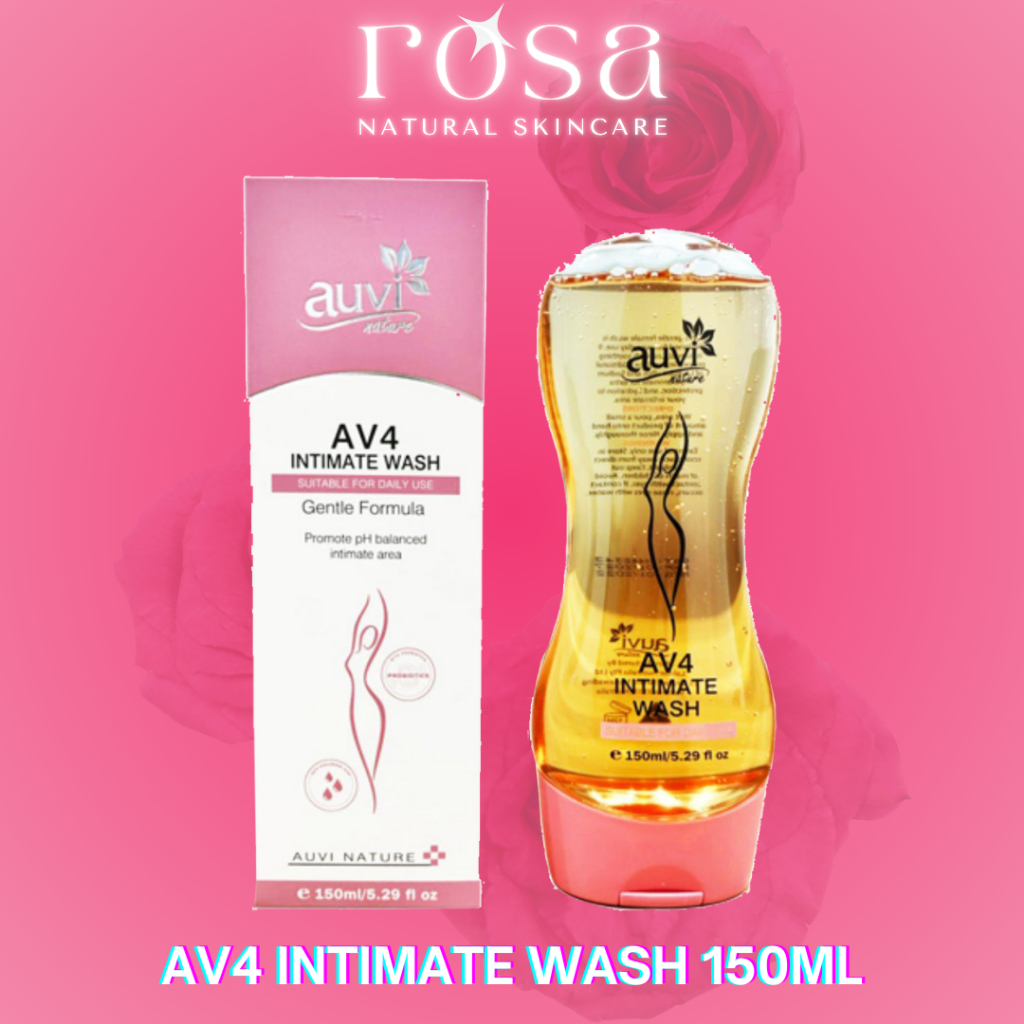 AUVI NATURE l Dung dịch vệ sinh phụ nữ AV4 Intimate Wash