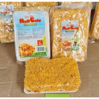  combo 10 gói Cơm Cháy Siêu Chà Bông   Cơm Sấy   Minh Châu Thơm Ngon Giòn  gói 2 Lớp 250gram 
