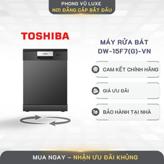 Máy rửa bát Toshiba DW-15F7(G)-VN