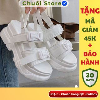 [SẴN CHUẨN QC] Giày Sandal Ulzzang LOẠI 1 CHUẨN FORM - Giày quai hậu đi học nữ đế cao 7p phong cách hàn quốc