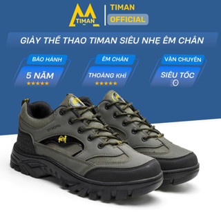  Giày thể thao nam Timanvn SN52 siêu nhẹ êm chân thoáng khí phù hợp chạy bộ leo núi 