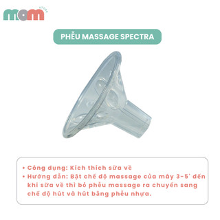 Phễu Massage Silicon Spectra Hàn Quốc Size 24mm