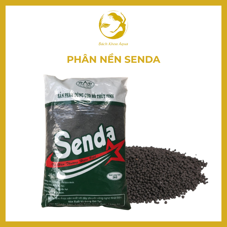 Phân nền thủy sinh Senda bao nguyên và loại chiết 0,5kg/1kg