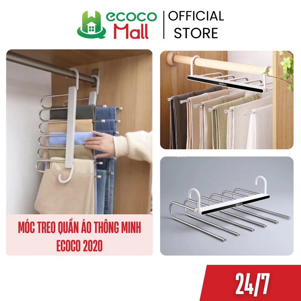 MÓC TREO QUẦN ÁO THÔNG MINH ECOCO E2020
