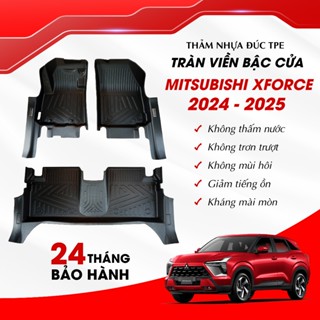  Thảm Lót Sàn Ô Tô TPE Cao Cấp Mitsubishi Xforce 2024 - 2025 VIỀN BẬC CỬA Không Thấm Nước Không Mùi 