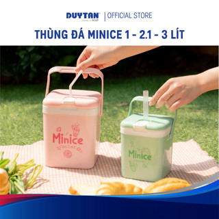  Thùng đá Minice 1 2.1 3L DUY TÂN nhựa PP PU giữ nhiệt bình giữ nhiệt mini quai xách giải khát 