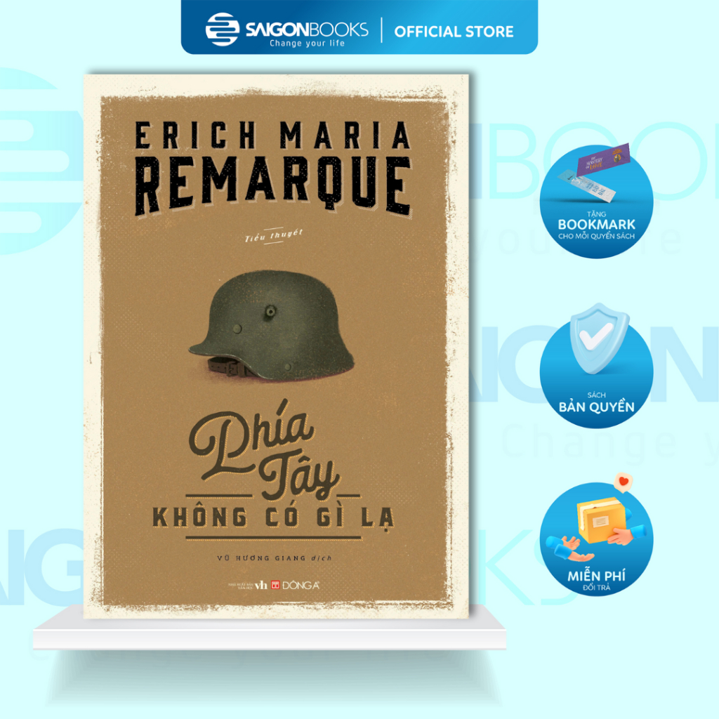 Sách - Phía Tây Không Có Gì Lạ - Erich Maria Remarque