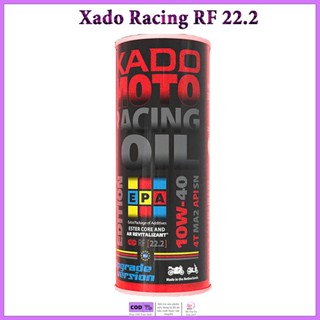   CÓ  CHIẾT LẺ  Dầu Nhớt XADO RACING RF 22.2 dành cho xe số côn tay 
