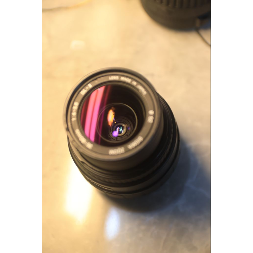 ống kính máy ảnh canon ef sigma 35-80mm kính đẹp( đứt cáp, af yếu) chụp mở khẩu ạ - Ống kính Canon EF