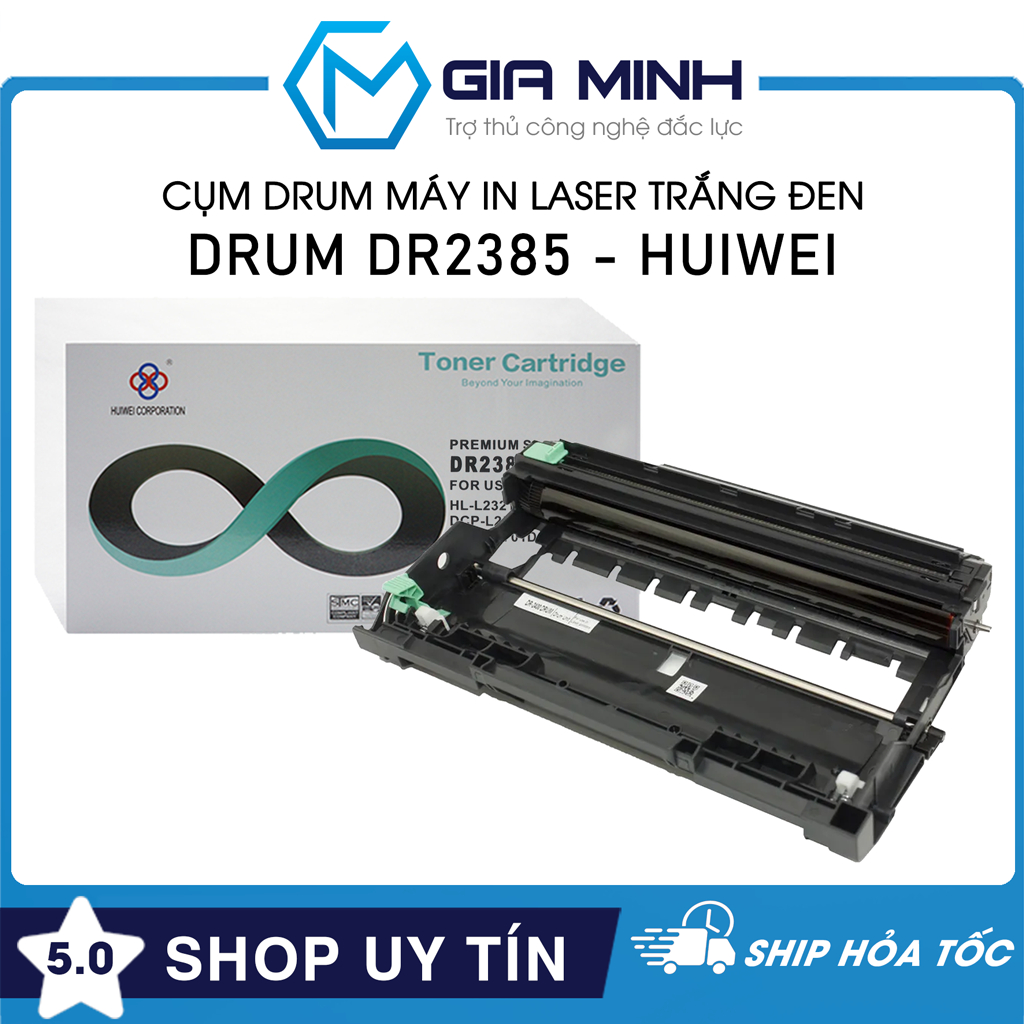 Cụm Drum Brother DR2385 - Huiwei - Full VAT - Full Box