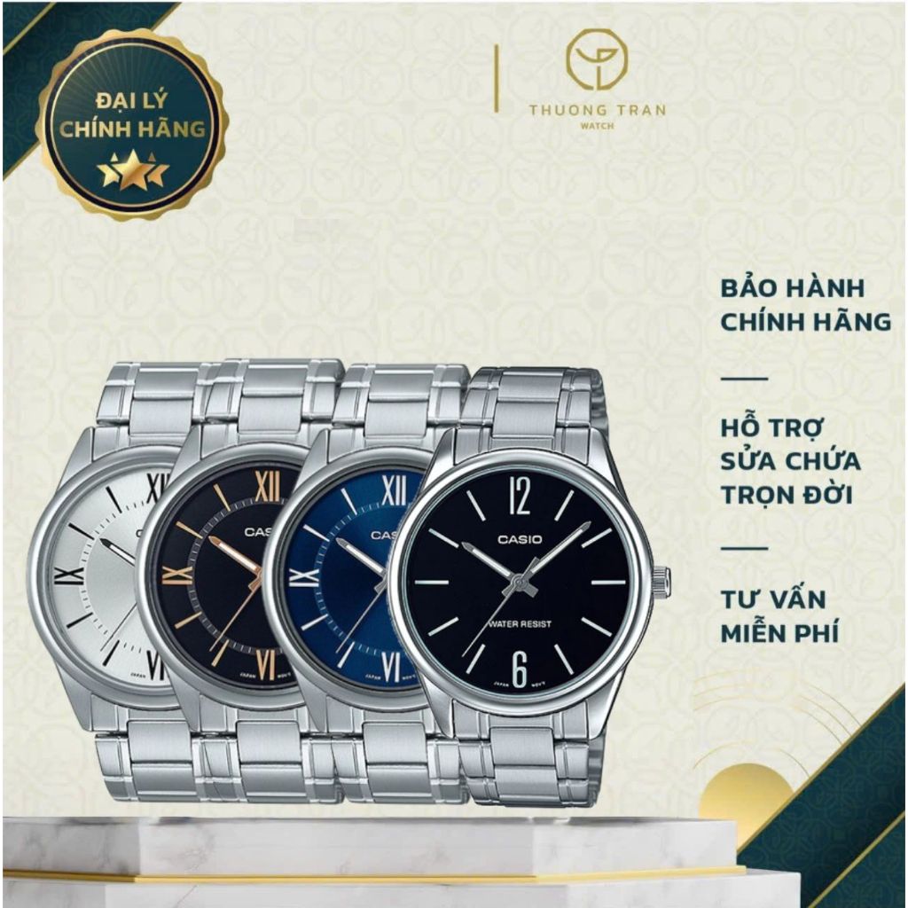 ĐỒNG HỒ NAM CASIO QUARTZ MTP-V005