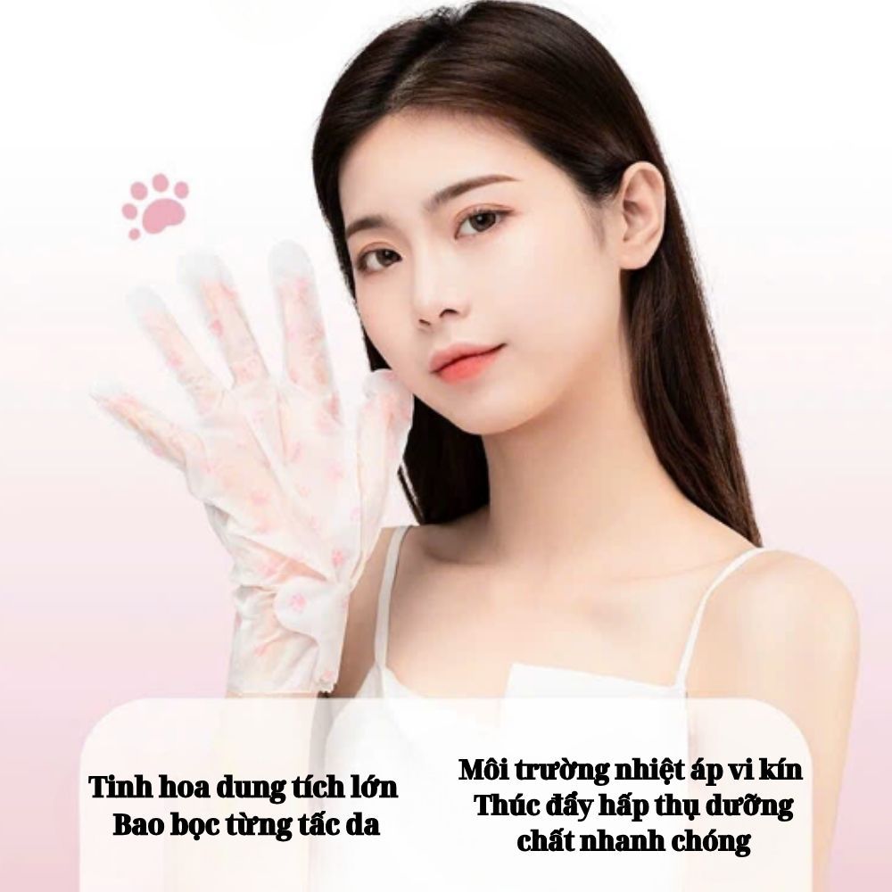 Ảnh 2 của Mặt nạ dưỡng tay, chân BEABIAI dưỡng ẩm 48h, làm sáng da tay,  mờ nhăn mịn màng ,phục hồi khô ráp