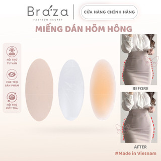  Miếng Dán Hông Silicone Có Keo Dán Hõm Hông Tự Nhiên Sử Dụng Được Nhiều Lần Cao Cấp Braza 