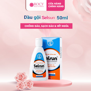 Dầu gội Selsun chống gàu, sạch gàu & hết ngứa da đầu Selsun Anti-Dandruff Shampoo 50ml