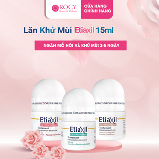 Lăn nách khử mùi Etiaxil ngăn đổ mồ hôi không bết dính, ố vàng dành cho nam nữ 15ml