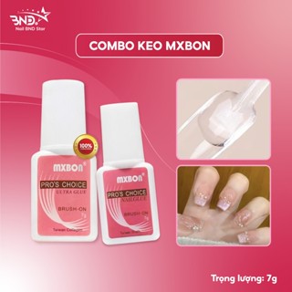 Combo 3 chai Keo Mxbon - Combo 3 keo dán móng giả Mxbon  (7g)