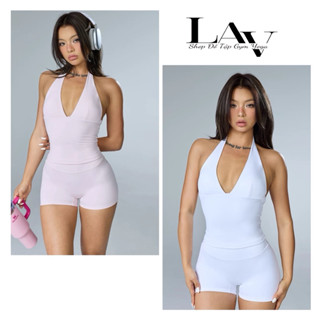  Áo bra tập gym yoga cổ yếm hở lưng ôm body hàng cao cấp - LAV Activewear 