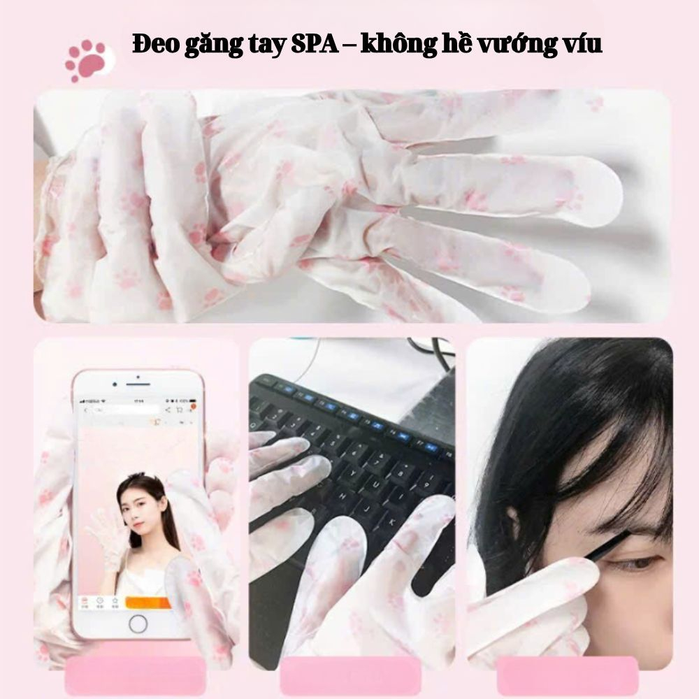 Ảnh 3 của Mặt nạ dưỡng tay, chân BEABIAI dưỡng ẩm 48h, làm sáng da tay,  mờ nhăn mịn màng ,phục hồi khô ráp