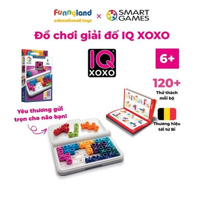 Đồ chơi trí tuệ SmartGames Thử thách IQ XOXO