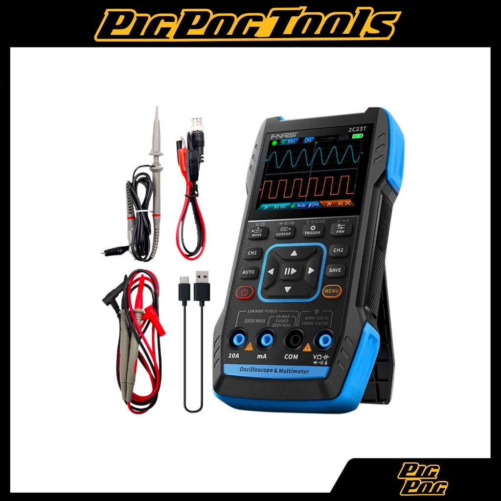 Máy hiện sóng cầm tay 3 in 1 FNIRSI 2C23T 2 kênh 10MHZ