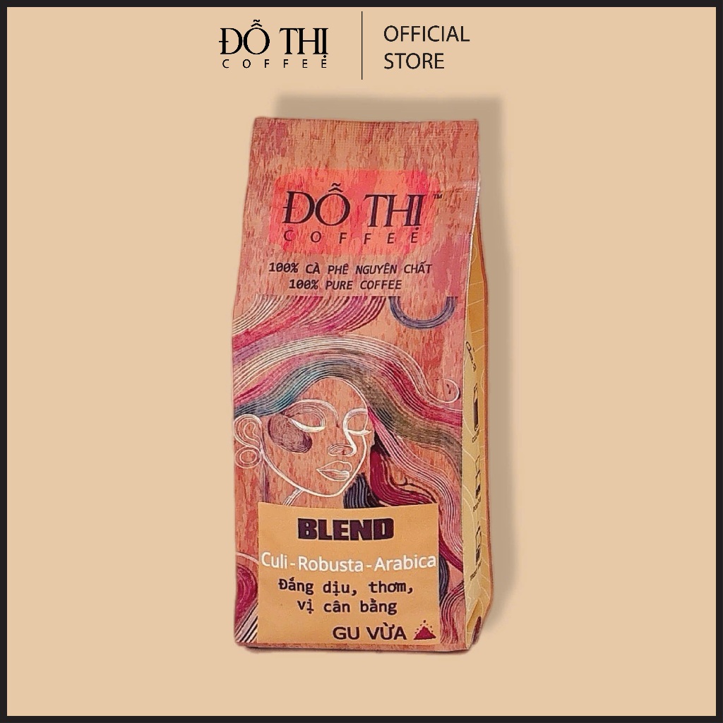 Cà Phê Blend CULI, ROBUSTA & ARABICA 100% Nguyên Chất Rang Mộc. pha máy và pha phin - Đỗ Thị Coffee