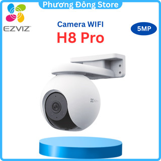 Camera Wifi PTZ Ngoài Trời Ezviz H8 Pro 5M 3K, C8PF, H8C, C8W xoay 360 độ, tích hợp AI - hàng chính hãng