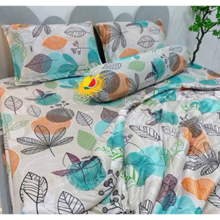 Bộ 5 Món nệm 3-25cm Chăn Ga Gối Thun lạnh Hàn Quốc (giao theo hình) THƯ THÁI BEDDING