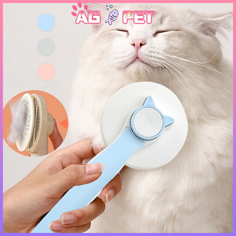 Lược chải lông chó mèo, lược loại bỏ rụng lông tự động