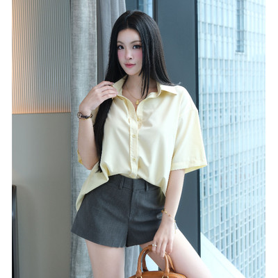 Quần short tây nữ GILLEE chất liệu vải cao cấp (nhiều màu)  trẻ trung năng động siêu mát ngày hè FQN050