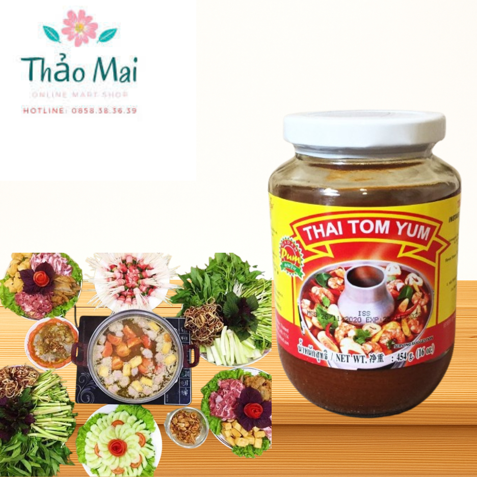 Gia Vị Lẩu Thái Tom Yum Paste 454g