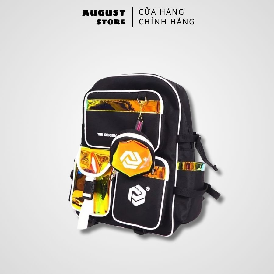 Balo đi học trong suốt Hologram phong cách Ulzzang nam, nữ Cao Cấp BL75 Tibi - August Store