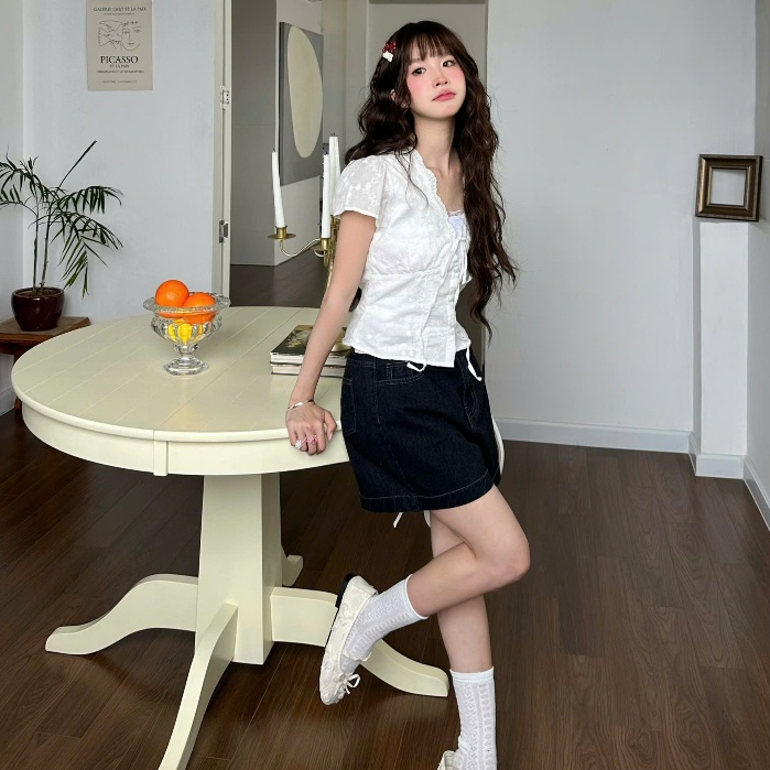 NAVIE - Áo kiểu boi thêu MOLLY thời trang nữ | BigBuy360 - bigbuy360.vn