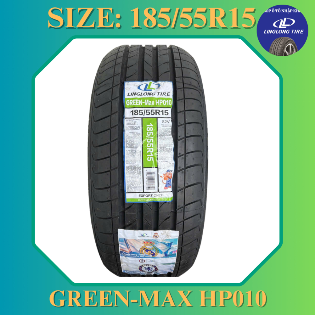 [FREESHIP EXTRA] Lốp (Vỏ) xe 185/55R15 Linglong Green-Max HP010 - Lốp Vios, Accent, City
