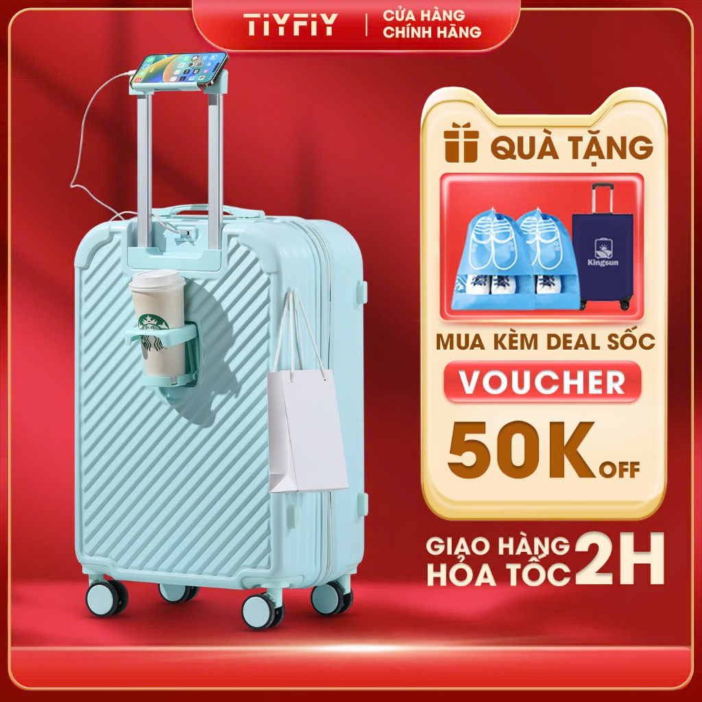 Vali Kéo Du Lịch TIYFIY Cao Cấp KS-801/803 Size20/24/28inch Bảo hành 5 năm