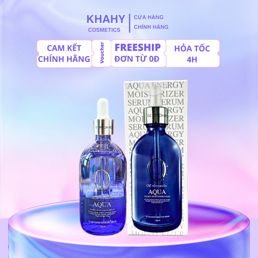 Tinh Chất Cấp Ẩm Phục Hồi OZ Witch Recipe Filler Aqua