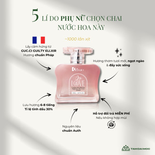  Nước Hoa Nữ BK LUXURY ONLY LOVE 50ml Hương Thơm Tình Đầu Ngọt Ngào Lưu Hương Lâu | TAM ĐẠI MỘC 