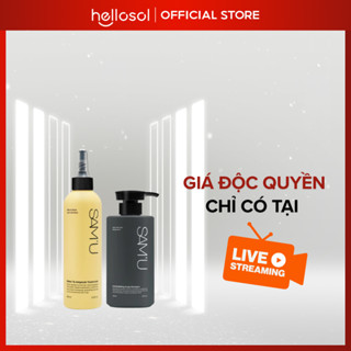  CB_205 Combo Dầu gội SAM'U Full Bubbling Scalp Shampoo + Dầu xả dưỡng tóc SAM'U Water To Ampoule Treatment 