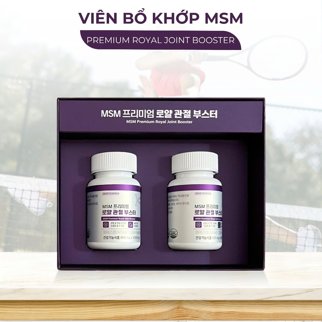 Viên uống bổ khớp MSM Premium Royal Joint Booster HANMI 30 viên
