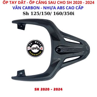 Ốp Tay Dắt Carbon Cho SH Việt 2012-2016 – Phụ Kiện Trang Trí Bảo Vệ Xe Máy Cao Cấp